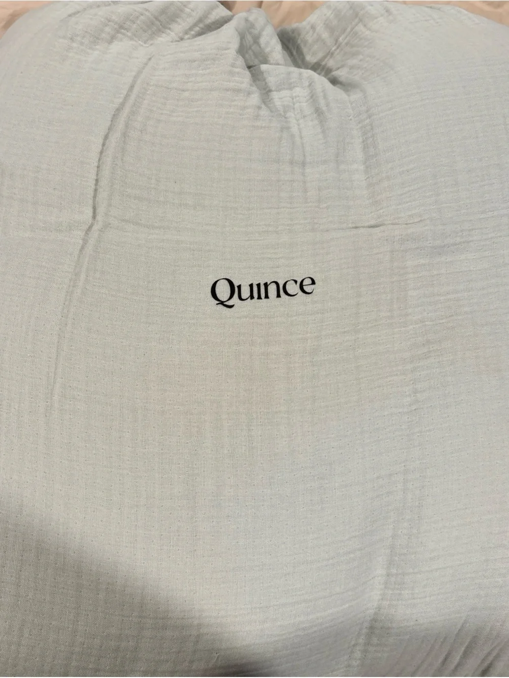 Organic Airy Gauze Dream Quilt Full/Queen in Mist